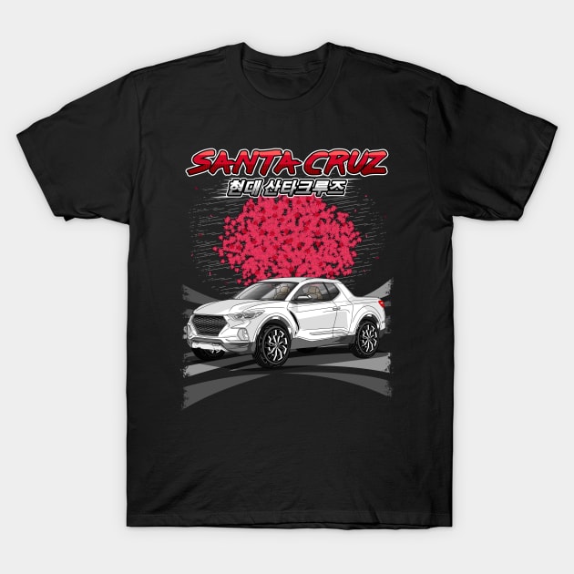 Korean Pickup Truck T-Shirt by Guyvit